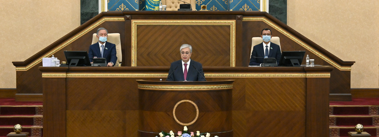 Мемлекет басшысы Қасым-Жомарт Тоқаевтың Қазақстан халқына Жолдауы