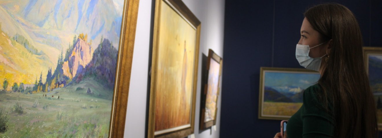 Выставка «Ұлы тауларының шыңдары»