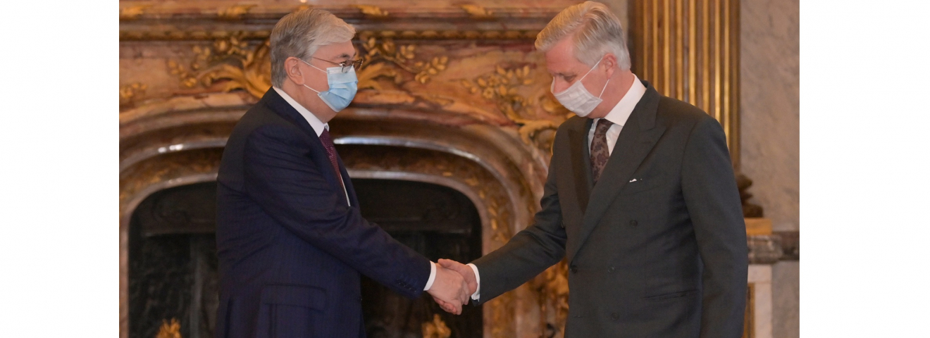 Тоқаев Бельгия королі Филиппен кездесті