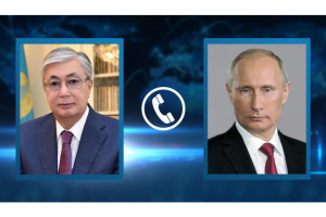 Тоқаев: Владимир Путинге Украинадағы жағдай бойынша келіссөз арқылы келісімге келу аса маңызды екенін айттым