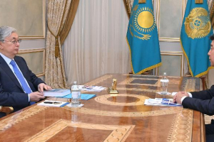 Мемлекет басшысы Қасым-Жомарт Тоқаев Әлихан Байменовты қабылдады