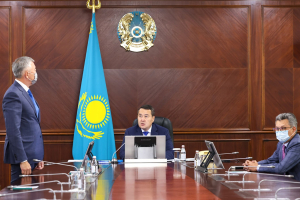 Әлихан Смайылов Сауда және интеграция министрлігінің ұжымына жаңа басшыны таныстырды