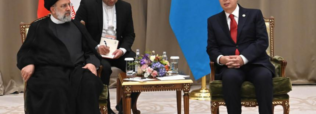Мемлекет басшысы Иран Президенті Ибрахим Раисимен кездесті