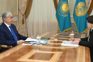 Мемлекет басшысы Конституциялық Сот төрағасын қабылдады