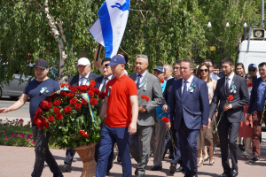 «Ақ жол» демократиялық партиясы «Алашқа тағзым» дәстүрлі шеруін өткізді