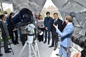 ҚазҰУ-да ғарыш әлемінің сырын ашатын обсерватория ашылды