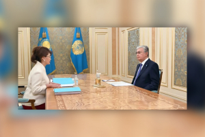 Президент Мәдениет және ақпарат министрі Аида Балаеваны қабылдады