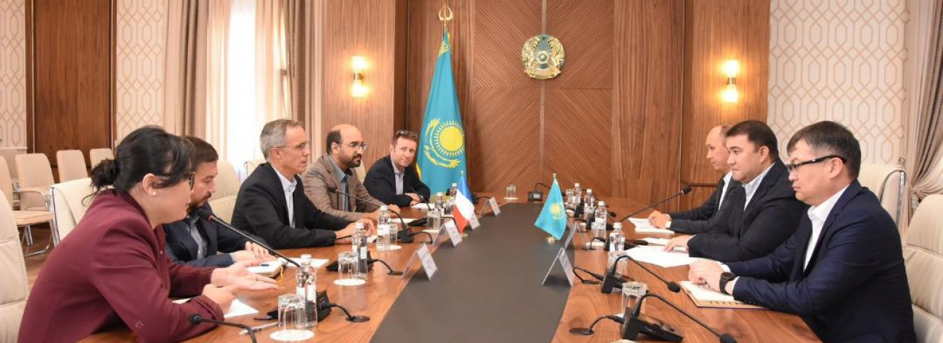 Түркістан облысы мен Франция арасындағы әріптестік жаңа деңгейге көтерілуде