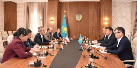 Түркістан облысы мен Франция арасындағы әріптестік жаңа деңгейге көтерілуде