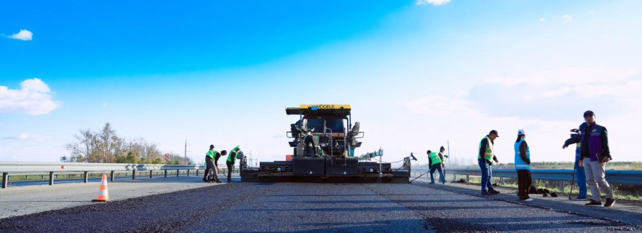 Қазақстанда «Superpave» технологиясы бойынша алғашқы жол телімдері төселді
