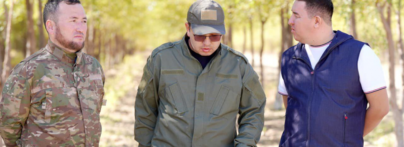 Түркістан қаласы айналасындағы «Жасыл белдеу» кеңейіп келеді