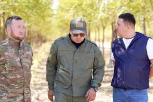 Түркістан қаласы айналасындағы «Жасыл белдеу» кеңейіп келеді