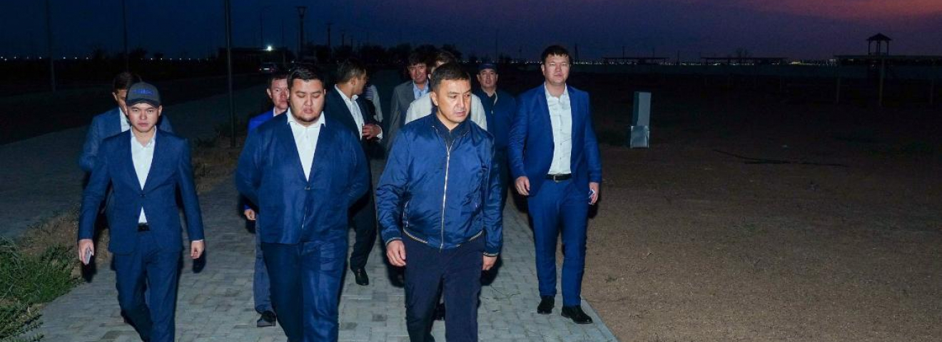 ТҮРКІСТАН ҚАЛАСЫН ДАМЫТУ БАҒЫТЫНДАҒЫ ЖҰМЫСТАР ҚАДАҒАЛАНЫП ЖАТЫР