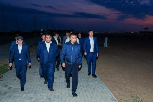 ТҮРКІСТАН ҚАЛАСЫН ДАМЫТУ БАҒЫТЫНДАҒЫ ЖҰМЫСТАР ҚАДАҒАЛАНЫП ЖАТЫР