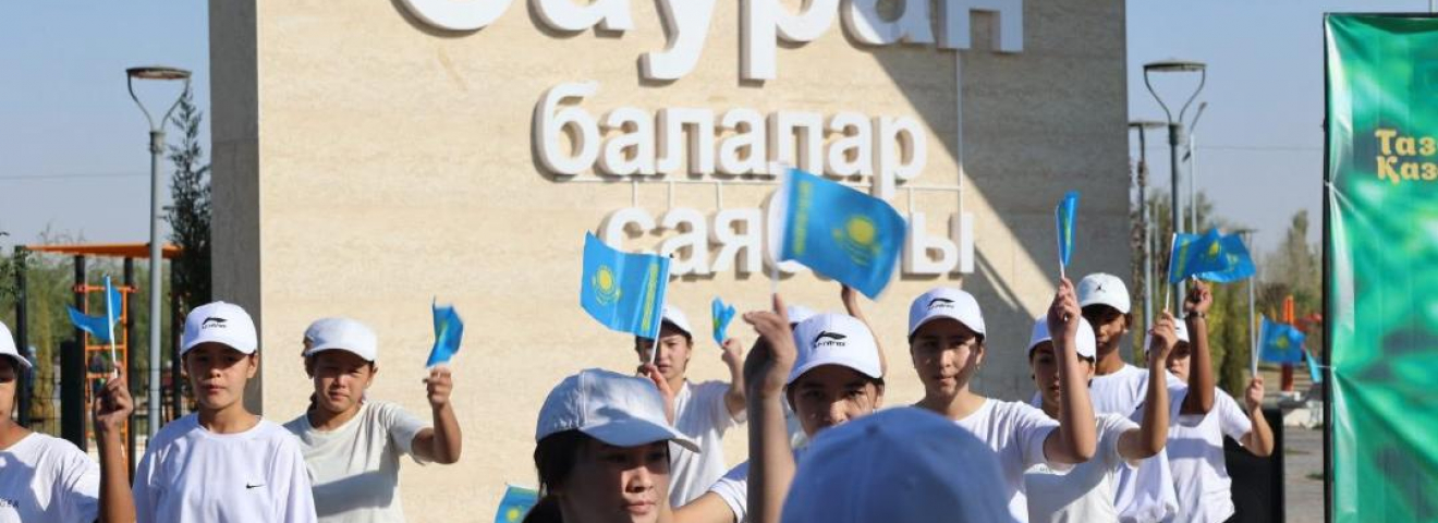 Сауран ауданында кең ауқымды сенбілік өтті