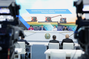 Аумағы 12 млн гектардан асатын бидай алқаптары жиналды