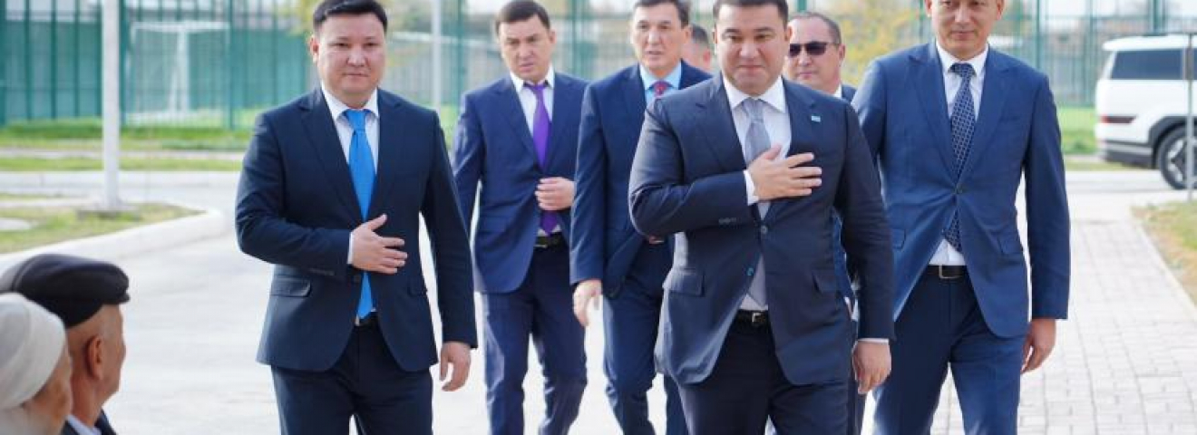 Түркістан облысында жаңа мектеп ашылды