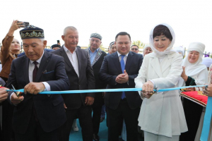 Республика күні Түркістан қаласында жаңа Өнер орталығы ашылды