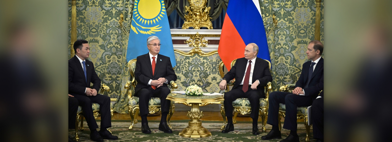 Қасым-Жомарт Тоқаев пен Владимир Путин Мәскеуде келіссөз жүргізді