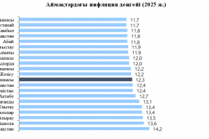 Ұлттық статистика бюросы желтоқсан инфляциясының көрсеткіштерін жариялады