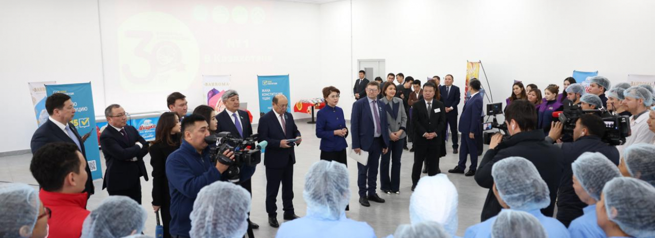 Жалпыұлттық коалиция өкілдері «Шин-Лайн» ЖШС ұжымымен кездесті