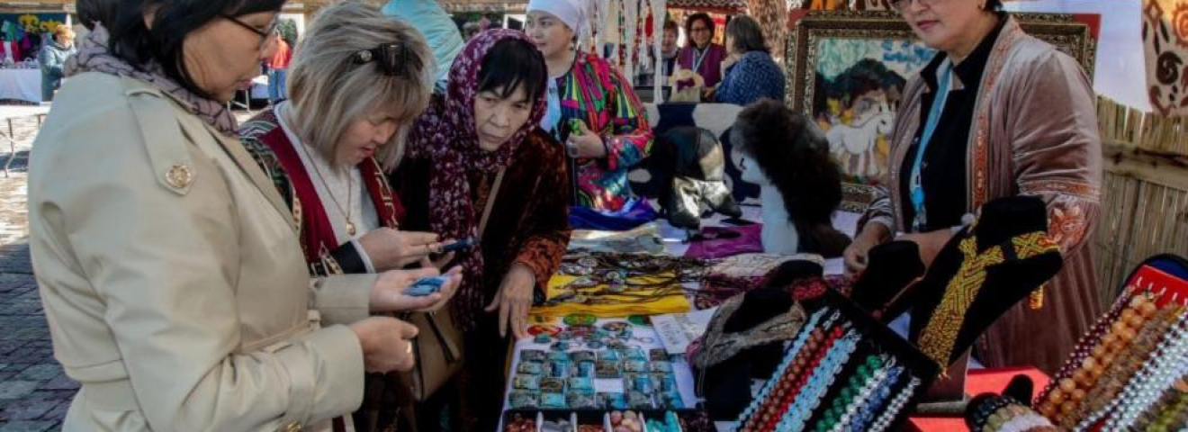 Хабарландыру: Таразда халықаралық қолөнершілер фестивалі өтеді