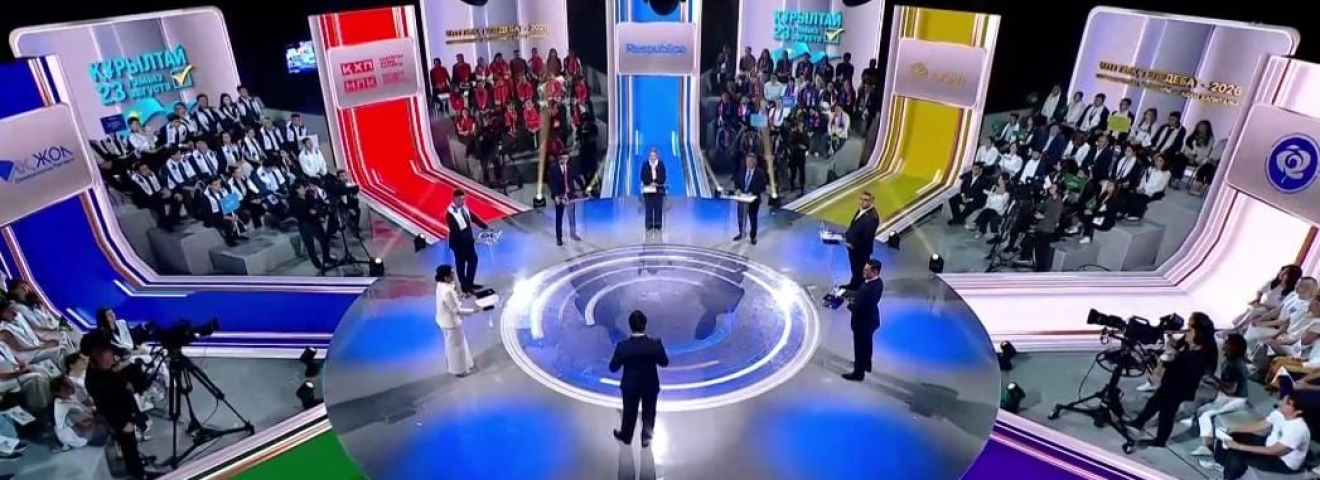 Ұлттық теледебат: Партиялар алғашқы сынақтан өтті
