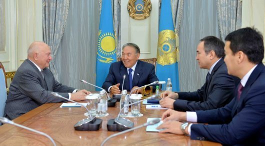Елбасының Лужковты неге қабылдағаны белгілі болды