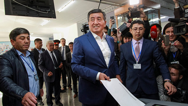 Қырғызстандағы президент сайлауында Жээнбеков жеңіске жетті