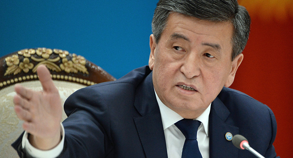 Жээнбеков 2023 жылы президент қызметінен кетуге уәде берді