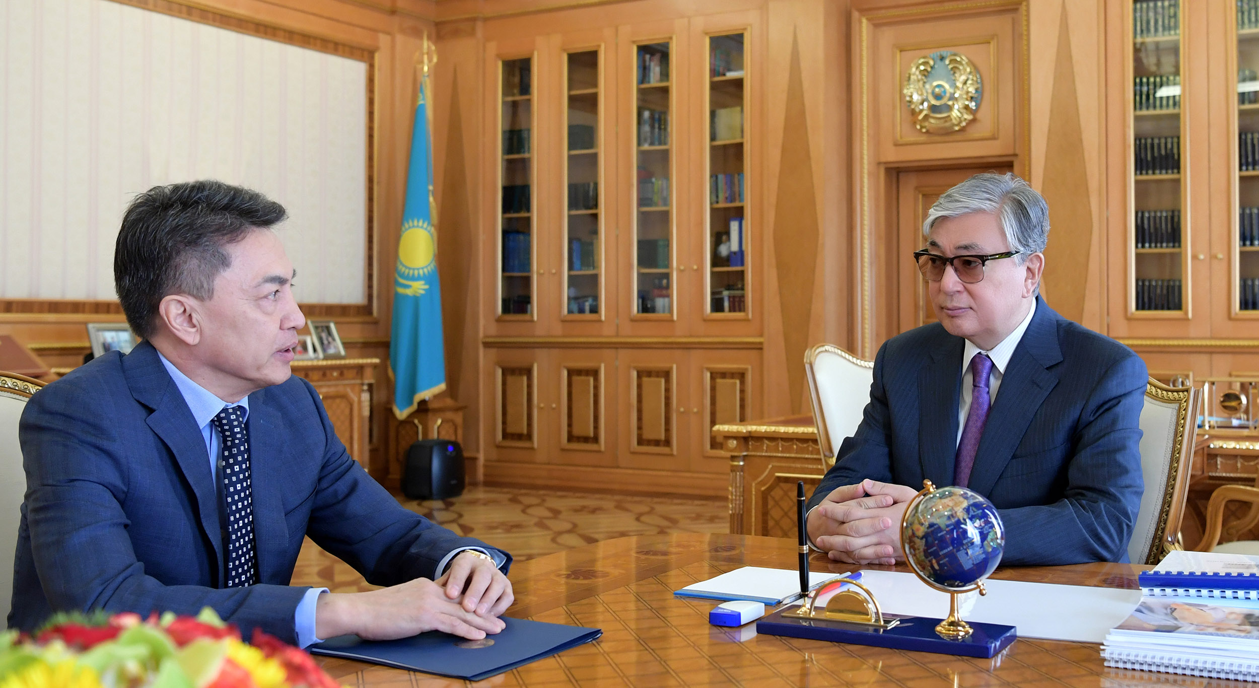 Мемлекет басшысы Адам құқықтары жөніндегі уәкілді қабылдады