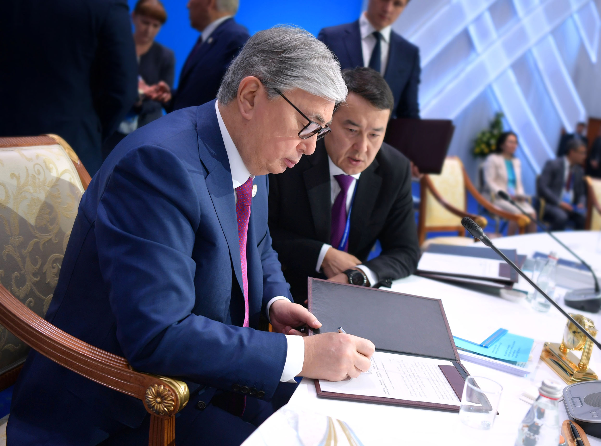 Қазақстан Президенті Жоғары Еуразиялық экономикалық кеңестің кеңейтілген құрамдағы отырысына қатысты
