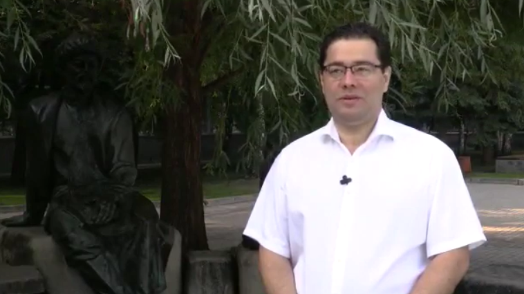 Башқұрт мемлекеттік педагогикалық университетінің ректоры Абайдың өлеңін оқыды (видео)