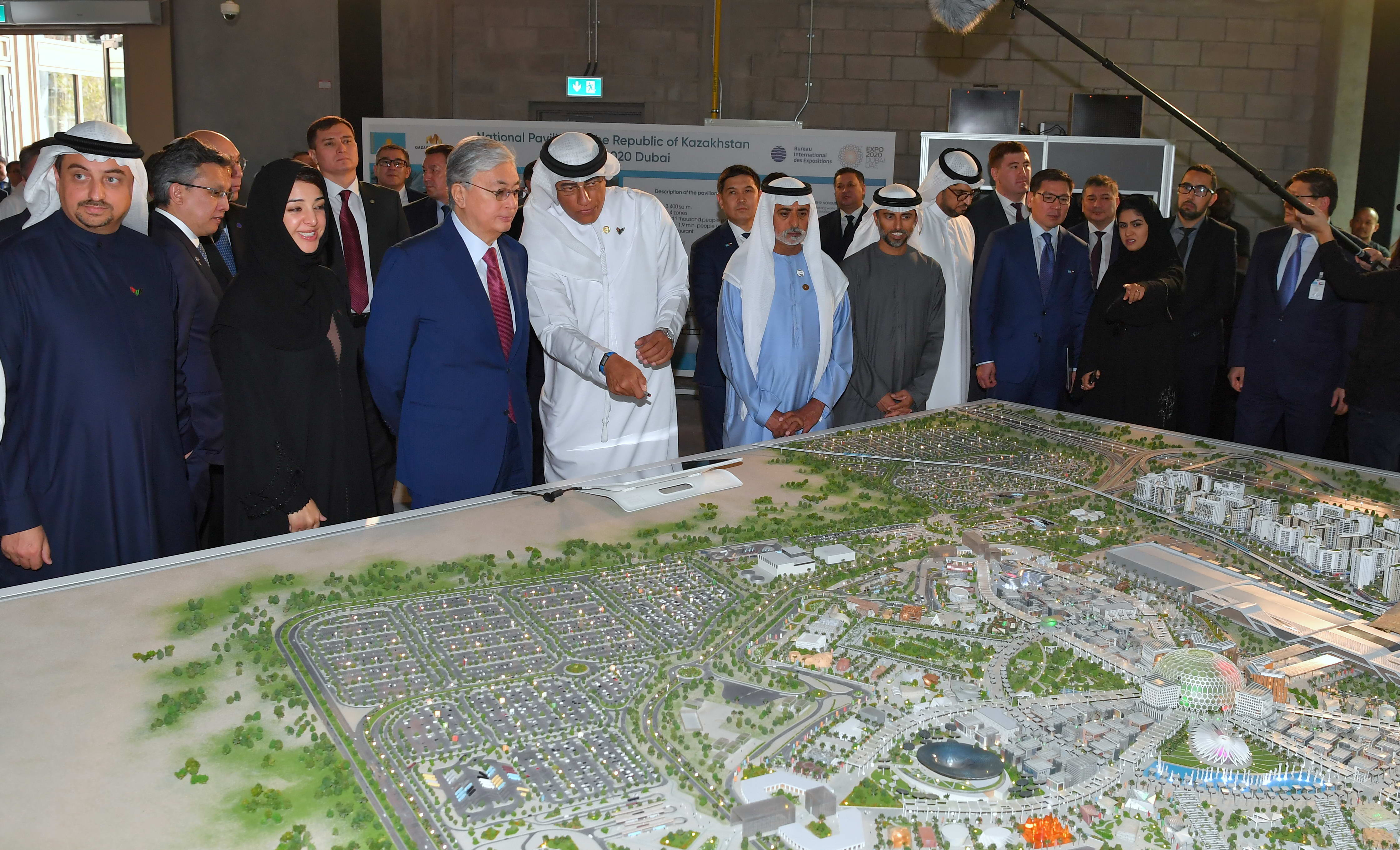 Мемлекет басшысы Дубайда өтетін «EXPO-2020» көрмесіне дайындық барысымен танысты