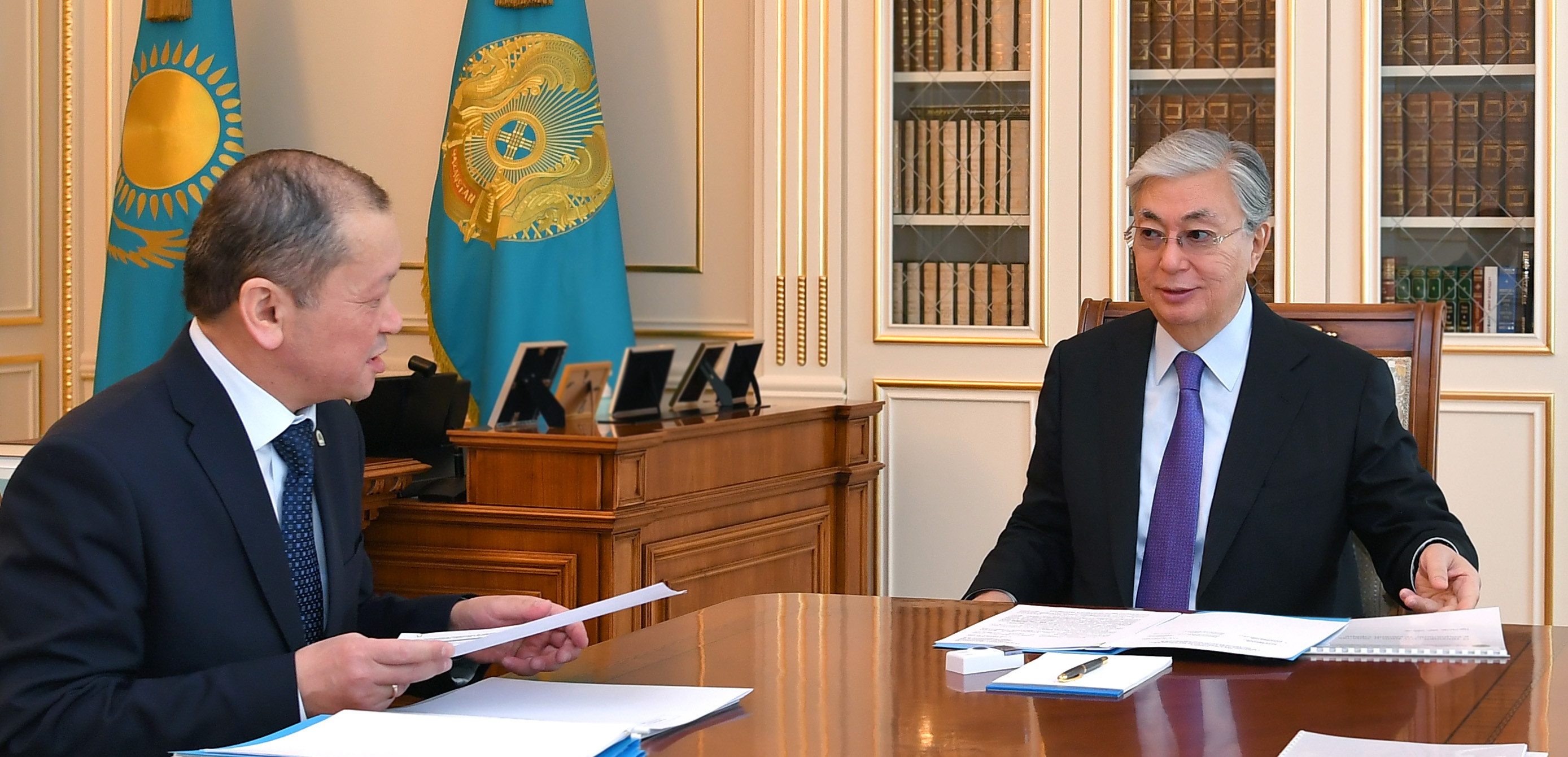 Мемлекет басшысы Біржан Нұрымбетовті қабылдады
