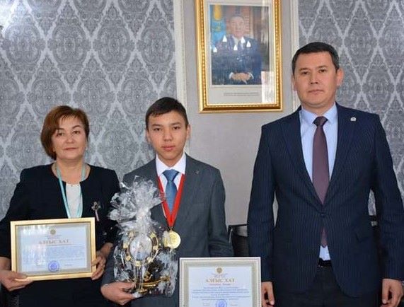 Шардаралық оқушы Мәскеуде жүлдегер атанды