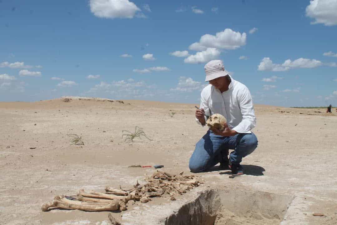ОЙЫЛ АУДАНДЫҚ МУЗЕЙІНІҢ АЛҒАШҚЫ АРХЕОЛОГИЯЛЫҚ ҚАЗБА ЖҰМЫСЫ
