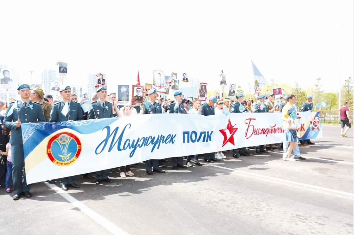 «Бессмертный полк» акциясына тосқауыл қою керек - Марат Байділдәұлы