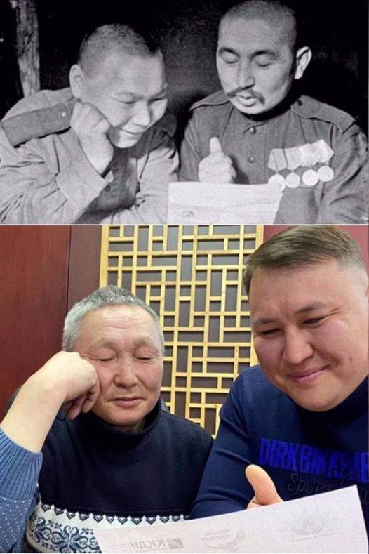 Встреча потомков погибших солдат через 77 лет!