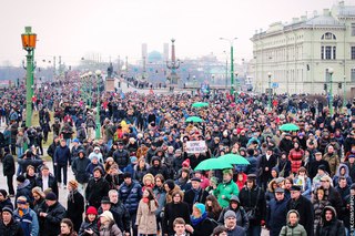 Путинге билік басынан кет деген талап қойылды